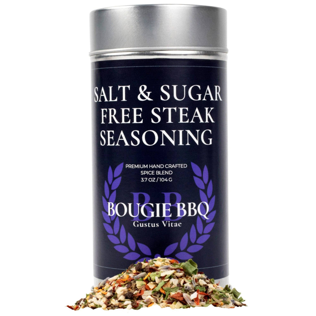 Salt & Sugar Free Steak Seasoning Bougie BBQ Gustus Vitae
