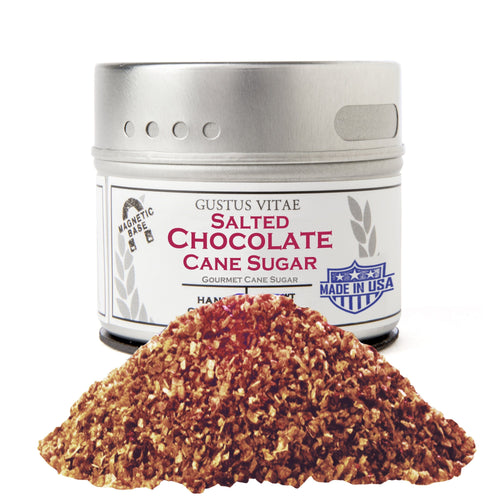 Salted Chocolate Cane Sugar Gourmet Cane Sugar Gustus Vitae