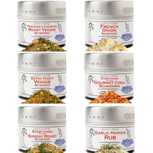 Load image into Gallery viewer, Slow Cooker Seasonings - 6 Spice Blends Gift Set Collections &amp; Gift Sets Gustus Vitae