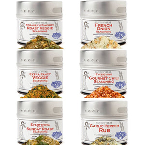 Slow Cooker Seasonings - 6 Spice Blends Gift Set Collections & Gift Sets Gustus Vitae