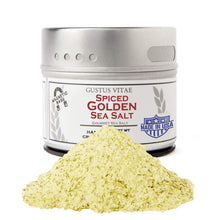 Load image into Gallery viewer, Spiced Golden Sea Salt Gourmet Salts Gustus Vitae