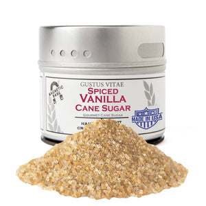 Spiced Vanilla Cane Sugar Gourmet Cane Sugar Gustus Vitae