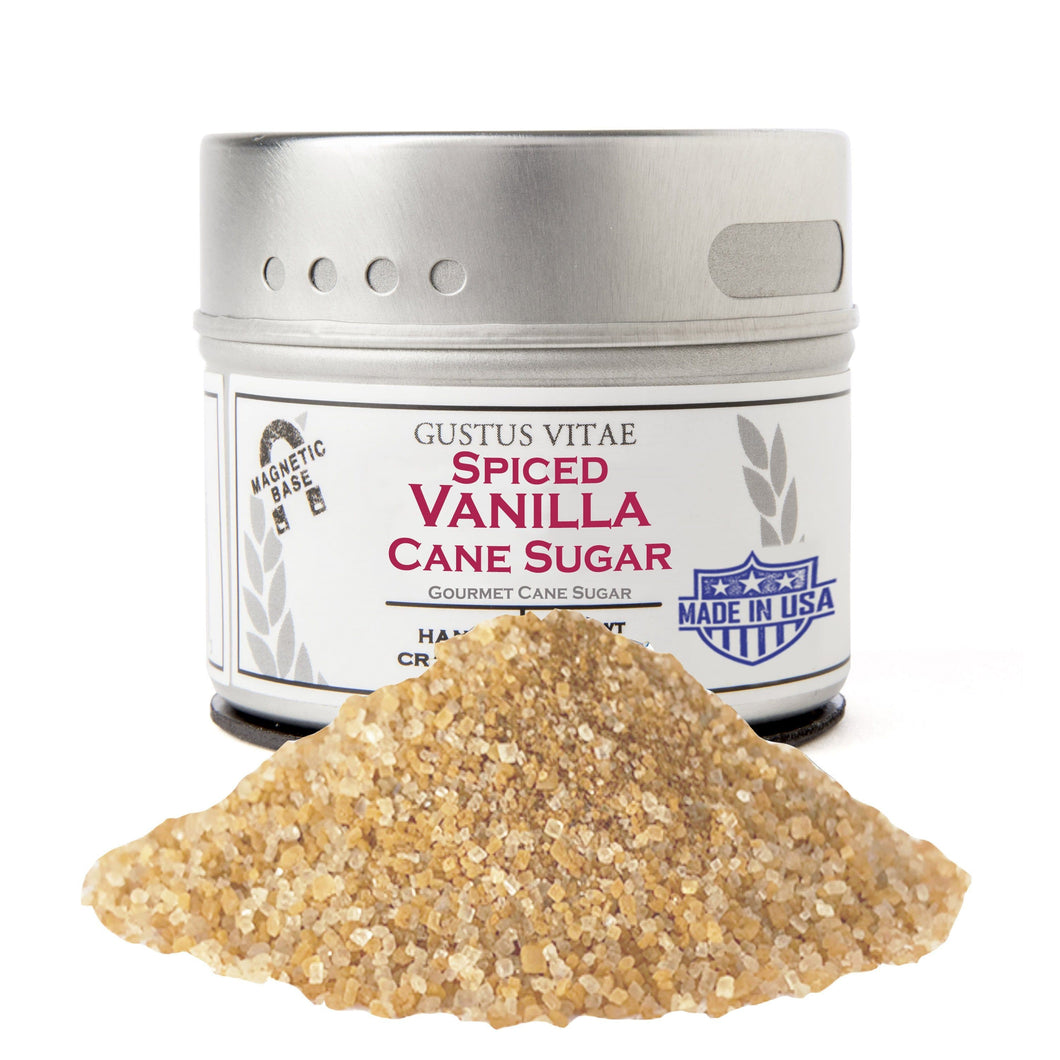 Spiced Vanilla Cane Sugar Gourmet Cane Sugar Gustus Vitae