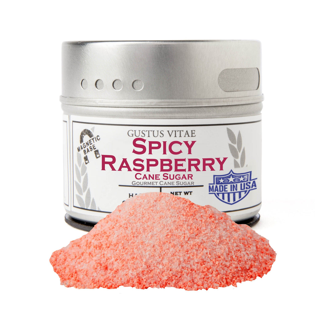 Spicy Raspberry Cane Sugar Gourmet Cane Sugar vendor-unknown