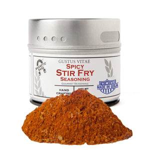 Spicy Stir Fry Seasoning Gourmet Seasonings Gustus Vitae