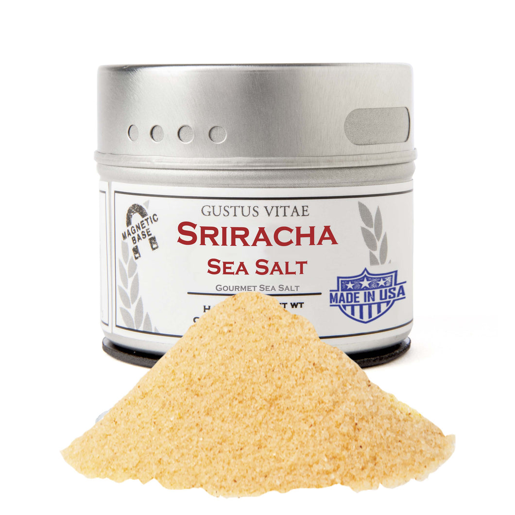 Sriracha Sea Salt Gourmet Salts Gustus Vitae