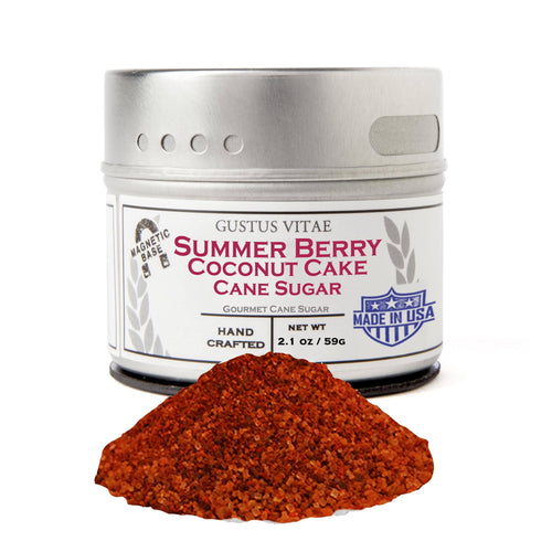 Summer Berry Coconut Cake Cane Sugar Gourmet Cane Sugar vendor-unknown