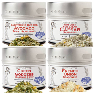Super Salad Seasonings Collection | Set of 4 Collections & Gift Sets Gustus Vitae