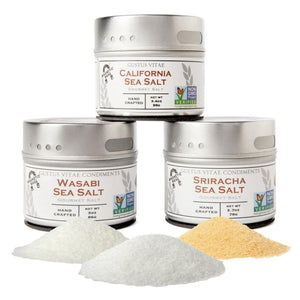 Sushi Night Sea Salts - 3 Tins Collections & Gift Sets Gustus Vitae
