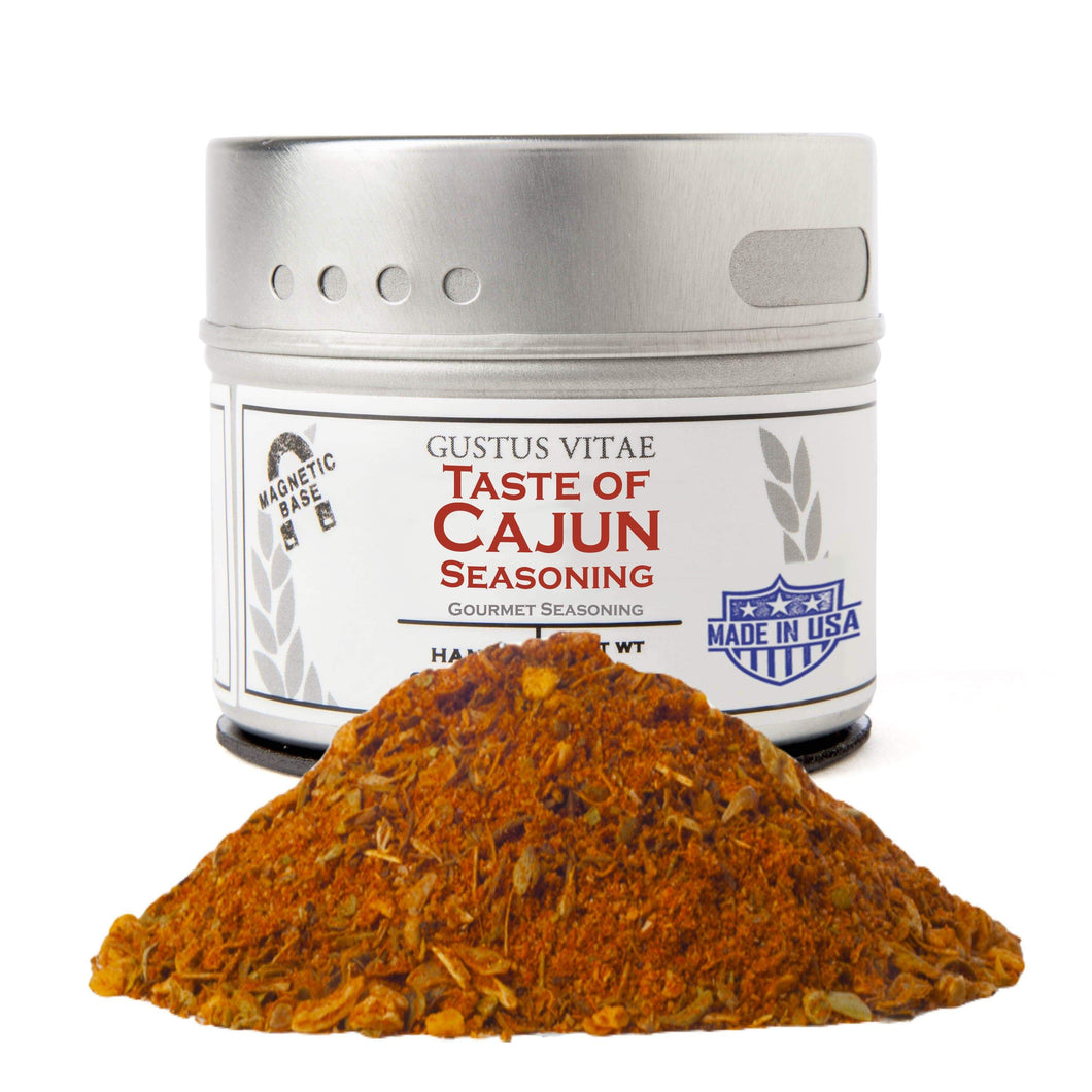 Taste of Cajun Gourmet Seasonings Gustus Vitae