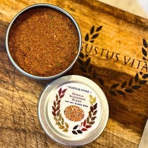 Taste of India: Masala Seasoning Blend Gourmet Seasonings Gustus Vitae