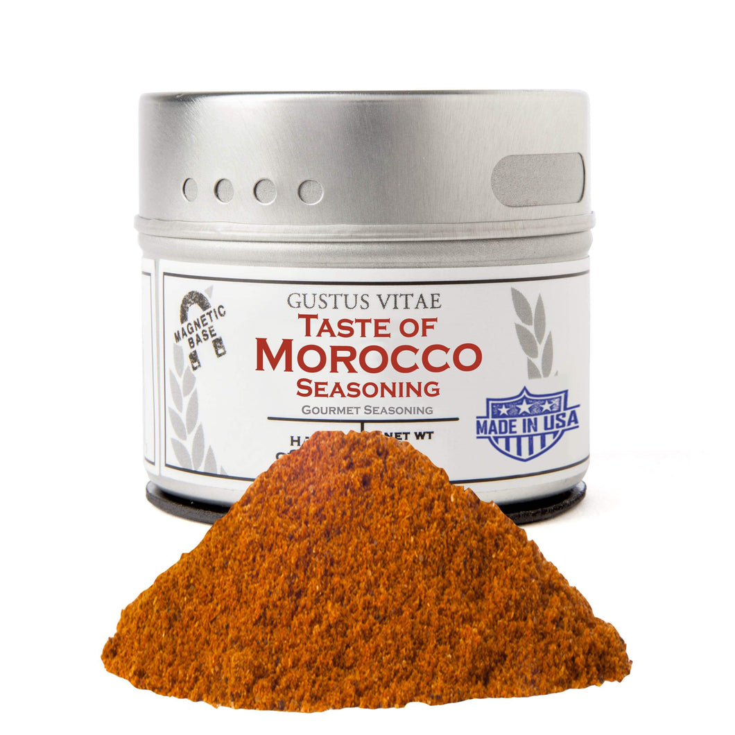 Taste of Morocco Gourmet Seasonings Gustus Vitae