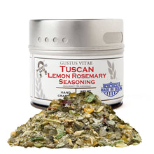 Load image into Gallery viewer, Tuscan Lemon Rosemary Seasoning Gourmet Seasonings Gustus Vitae