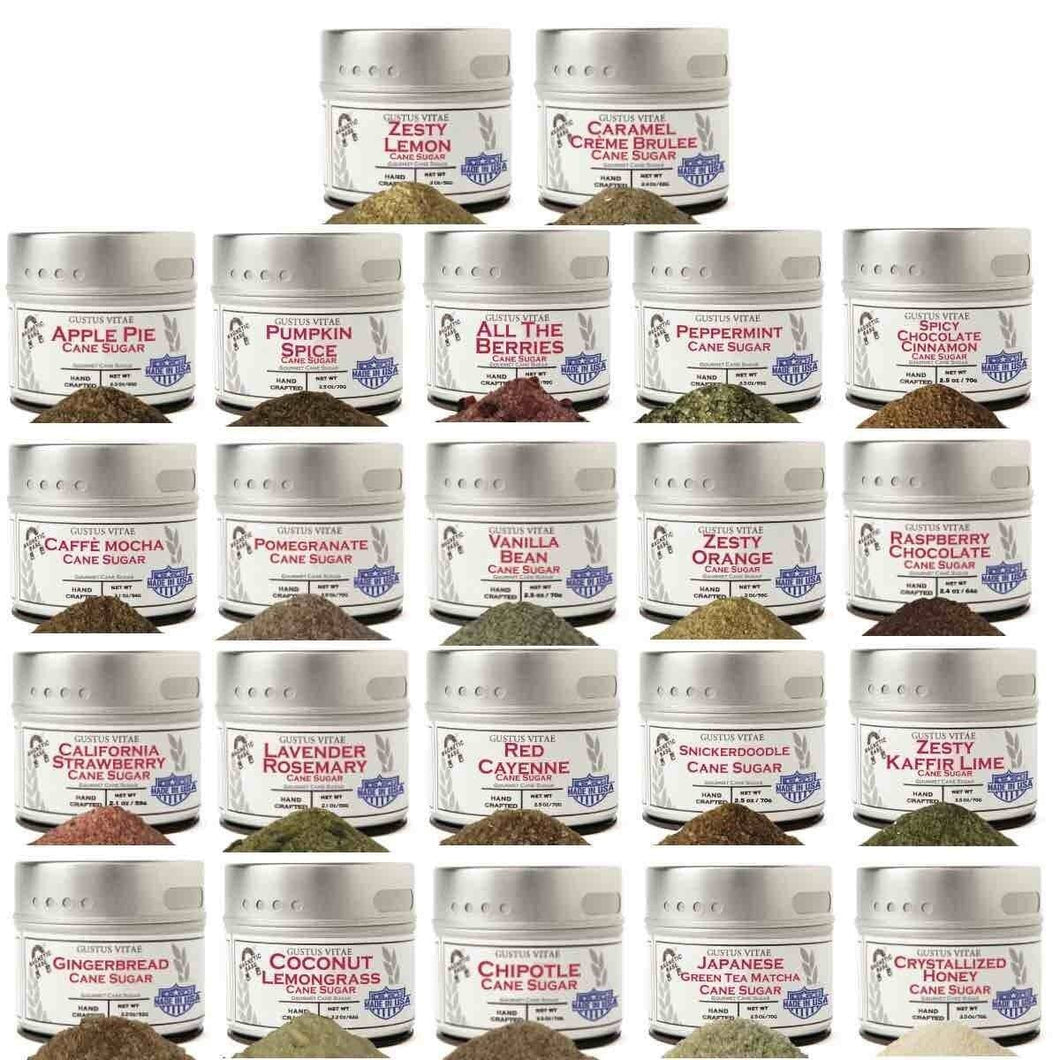 Ultimate Cane Sugars Collection - 22 Tins Collections & Gift Sets vendor-unknown